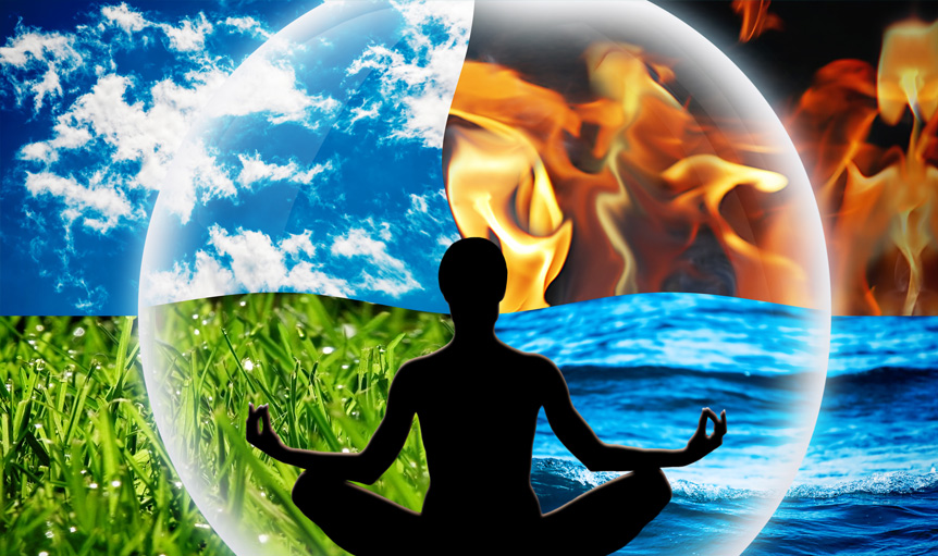 four elements yoga pose bubble ross peloton