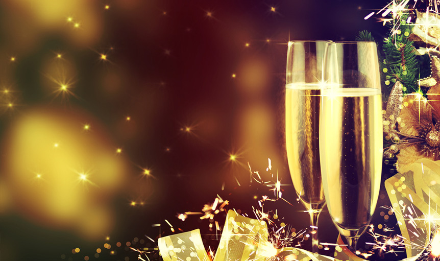 champagne festive holiday Christmas Robuvit Pescatore