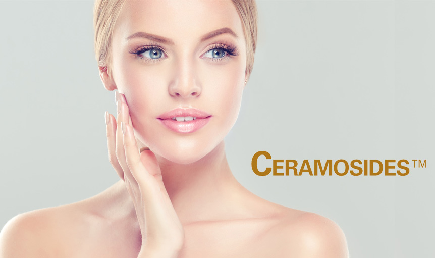 Seppic Ceramosides blonde woman science